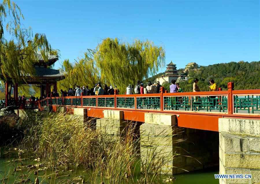 CHINA-BEIJING-SUMMER PALACE-EARLY WINTER SCENERY (CN)