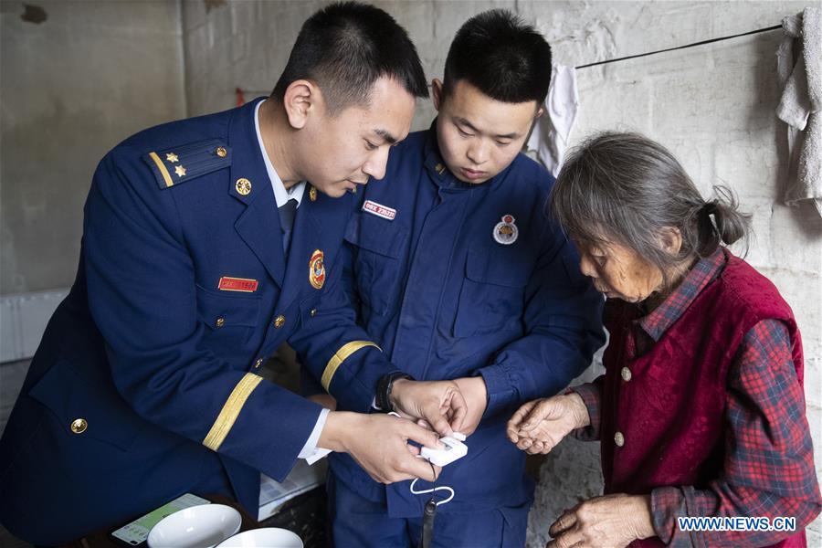 CHINA-HEILONGJIANG-MOHE-FIRE FIGHTERS (CN)