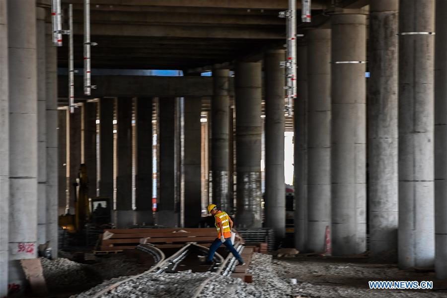 CHINA-GUANGDONG-GUANGZHOU-METRO-TRAIN DEPOT-CONSTRUCTION (CN)