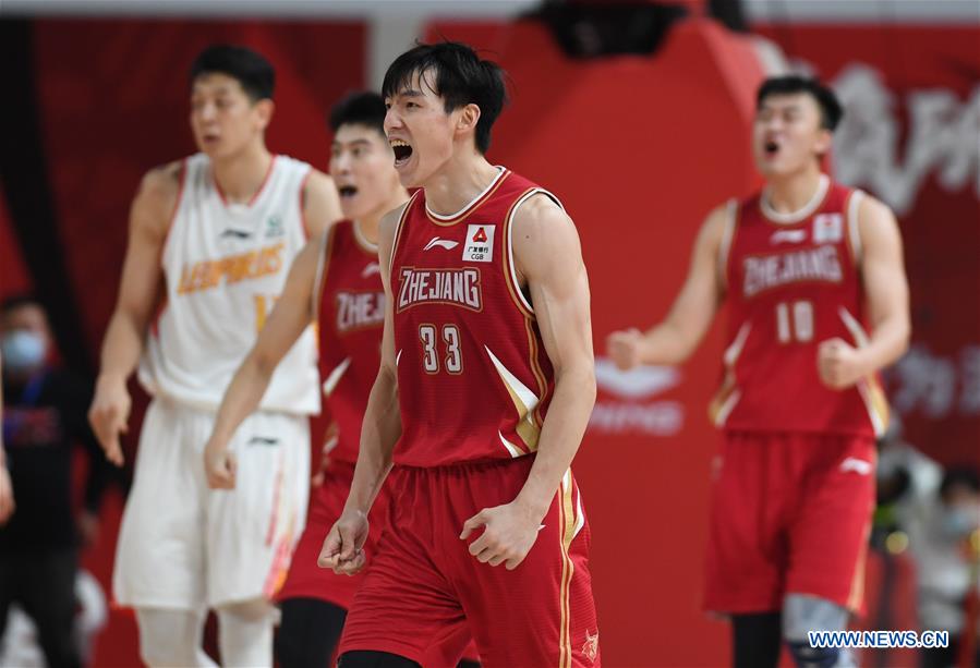 (SP)CHINA-ZHUJI-BASKETBALL-CBA LEAGUE-ZHEJIANG VS SHENZHEN(CN)