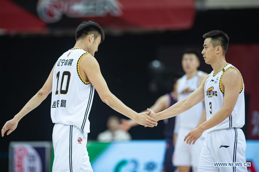 (SP)CHINA-ZHUJI-BASKETBALL-CBA LEAGUE-QINGDAO VS GUANGZHOU(CN)