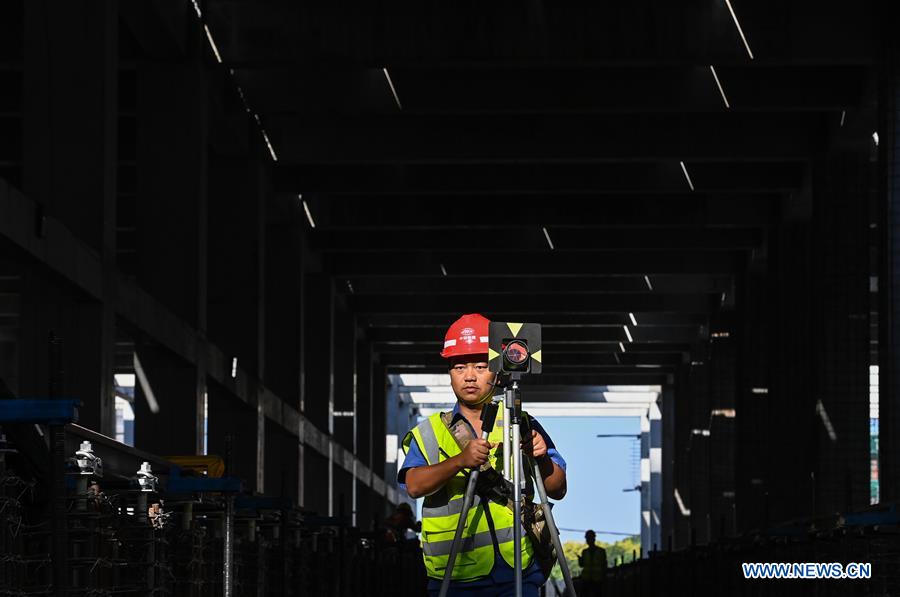 CHINA-GUANGDONG-GUANGZHOU-METRO-TRAIN DEPOT-CONSTRUCTION (CN)