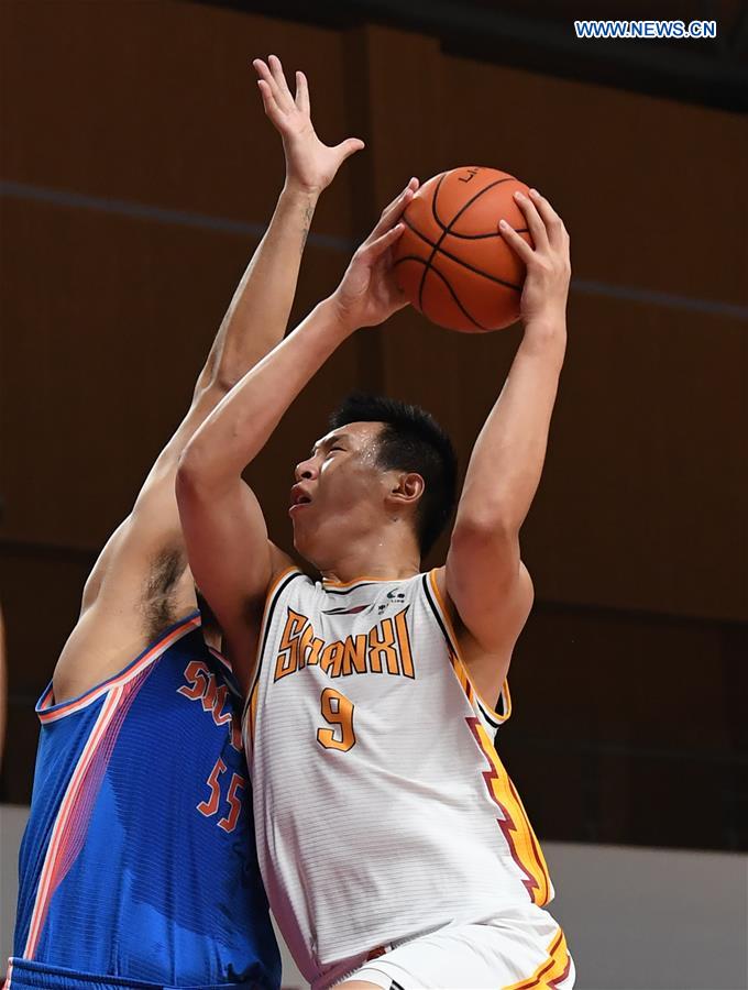 (SP)CHINA-ZHUJI-BASKETBALL-CBA LEAGUE-SHANXI VS SICHUAN(CN)