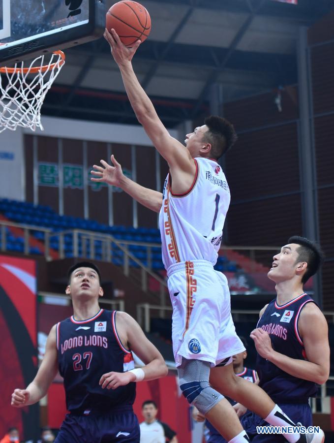 CBA: Shanxi Loongs vs. Nanjing Monkey Kings - Xinhua