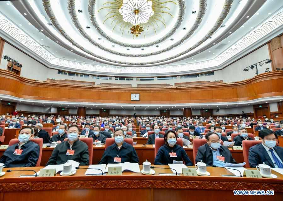 CPPCC members attend video conference