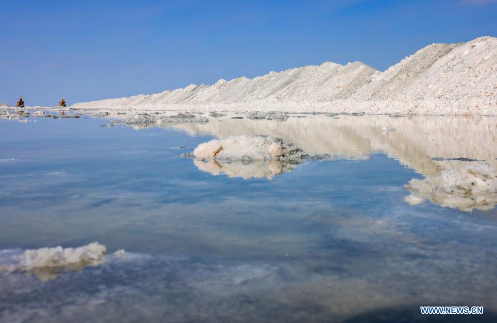 View of Manas Lake in China's Xinjiang