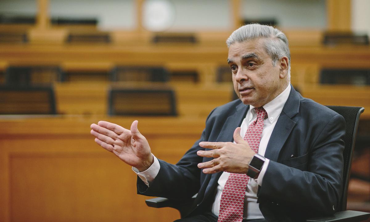 Kishore Mahbubani Photo: Li Hao/GT