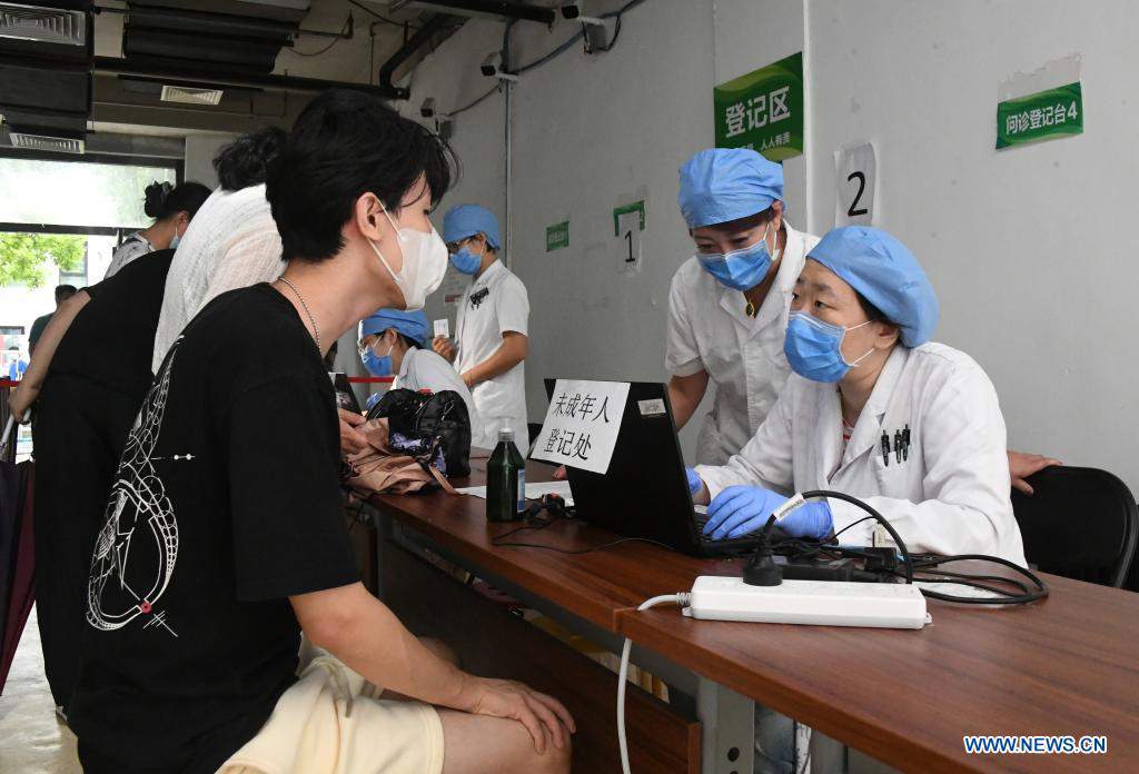 Beijing starts COVID-19 vaccination for minors aged between 12 and 17