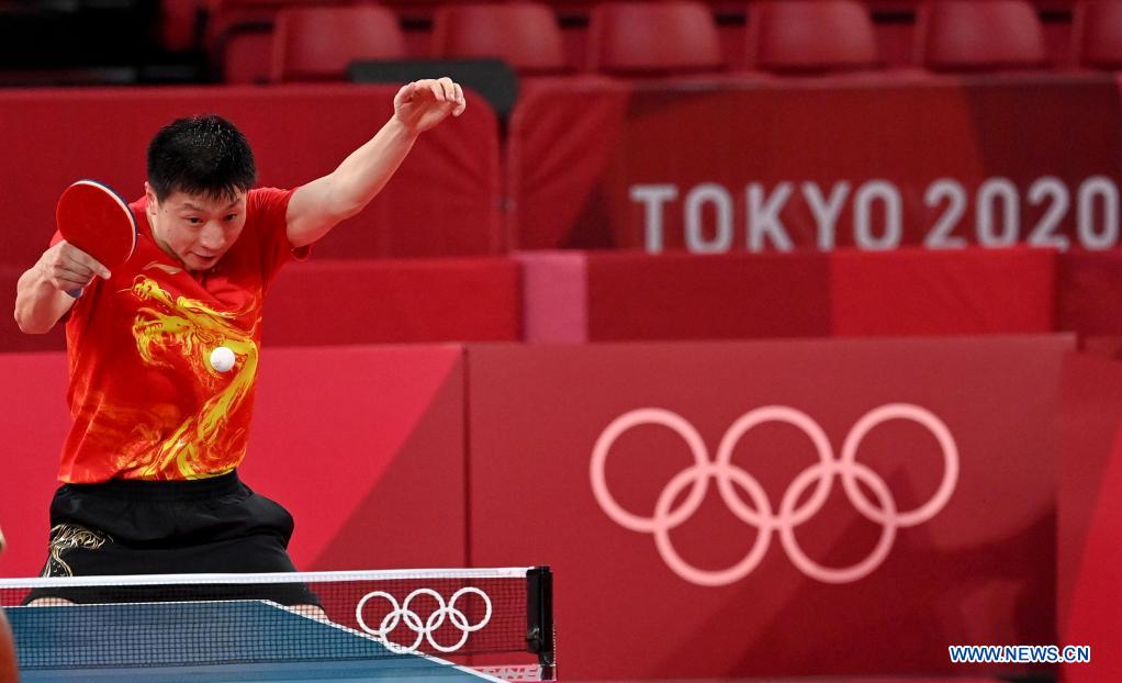 Olympic table tennis 2021