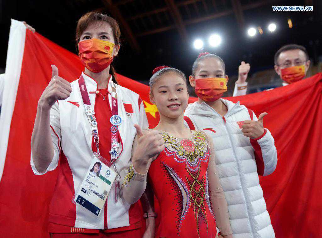 Chinese gymnasts finish 12 in women