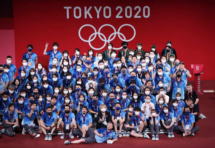 Volunteers at Tokyo Olympics witnessing a more united world People's