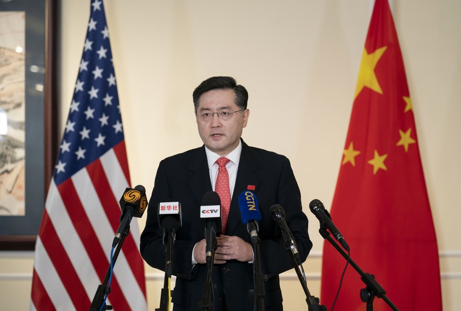 China's new ambassador to U.S. calls for anti-pandemic cooperation