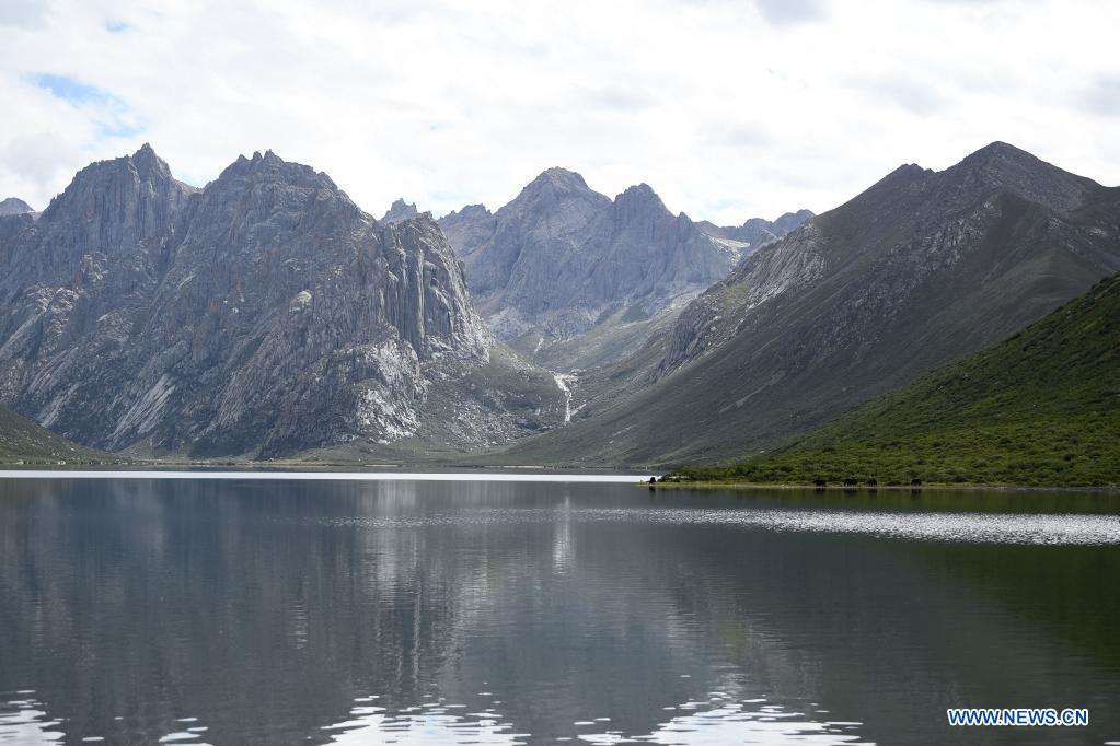 View of Nianbaoyuze national geology park in China's Qinghai