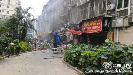 厦门嘉禾路突发爆炸 1人死亡