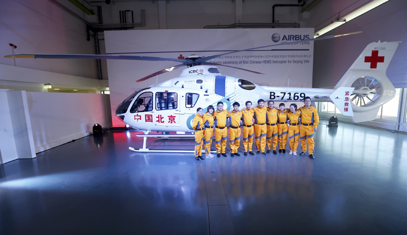 China gets first fully-equipped air ambulance