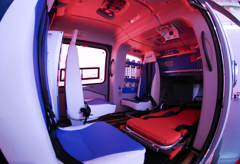 China gets first fully-equipped air ambulance