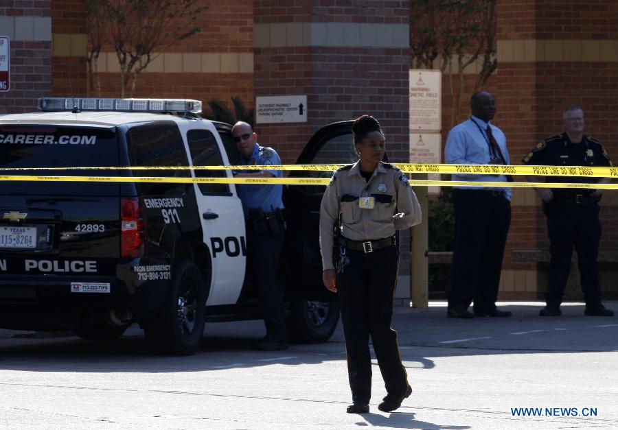 US-HOUSTON-HOSPITAL-SHOOTING