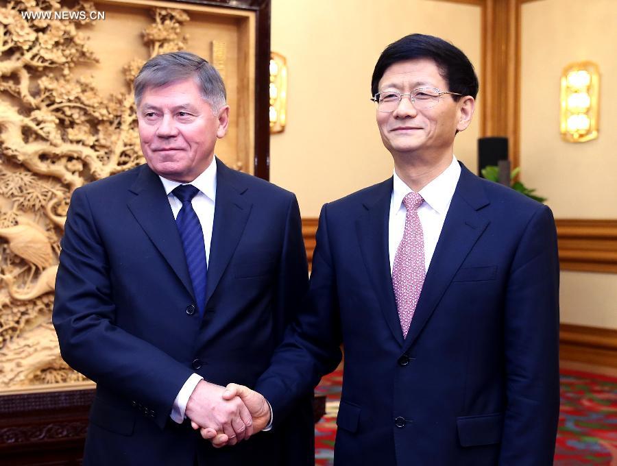 CHINA-BEIJING-MENG JIANZHU-RUSSIA-MEETING (CN)