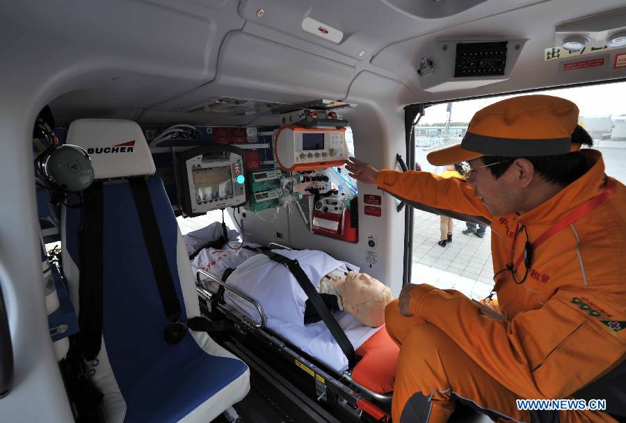 CHINA-BEIJING-AMBULANCE HELICOPTER (CN)
