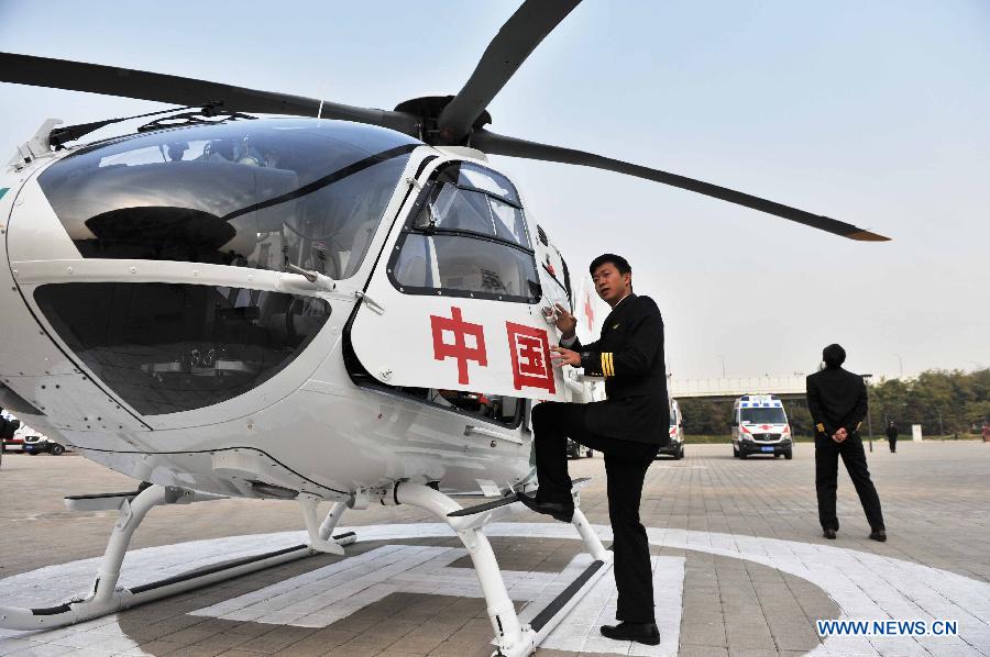 CHINA-BEIJING-AMBULANCE HELICOPTER (CN)