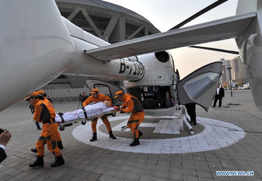 CHINA-BEIJING-AMBULANCE HELICOPTER (CN)