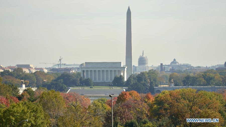 In pictures: fall foliage in in Washington D.C., capital of US