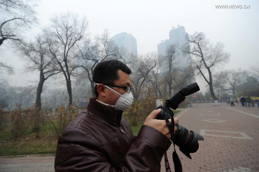 CHINA-HARBIN-SMOG (CN)