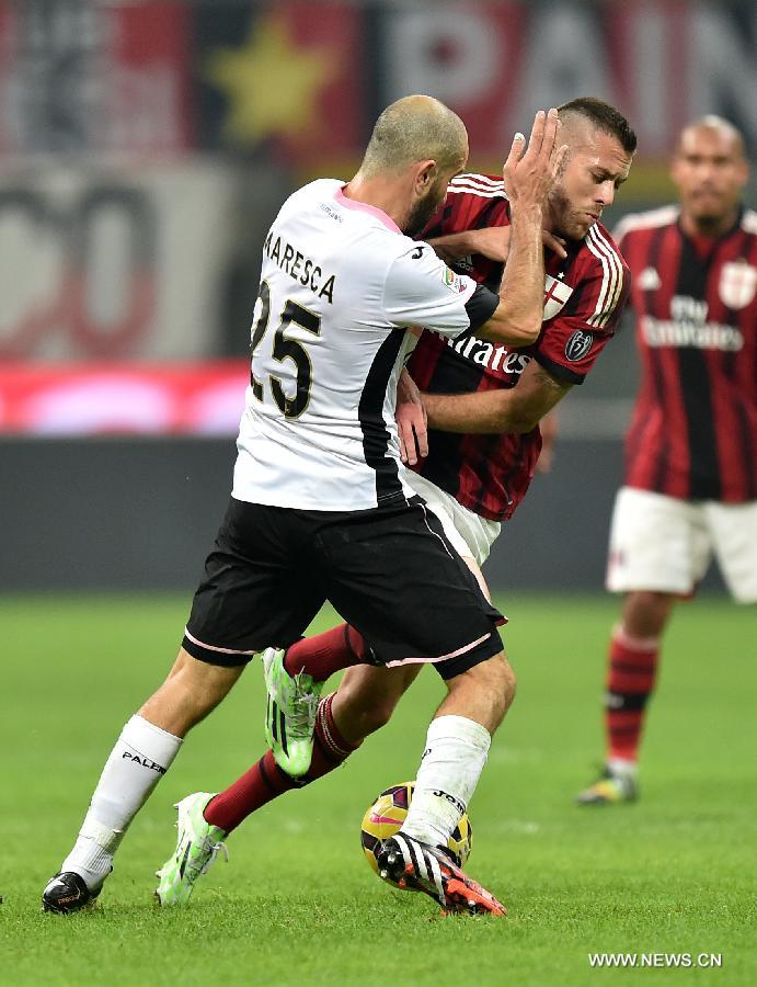 AC Milan lost 0-2. 
