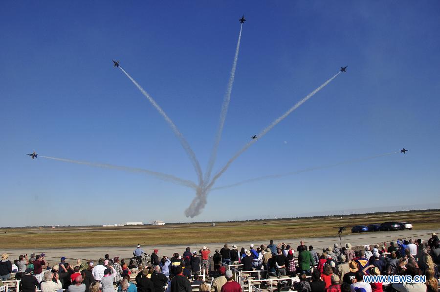 US-HOUSTON-AIR SHOW