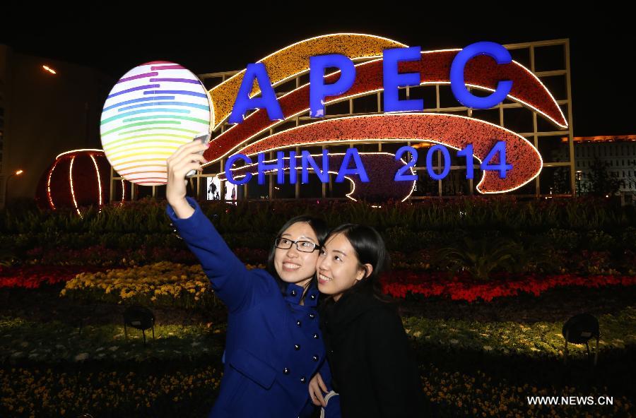 #(APEC 2014) CHINA-BEIJING-APEC-ILLUMINATIONS (CN)