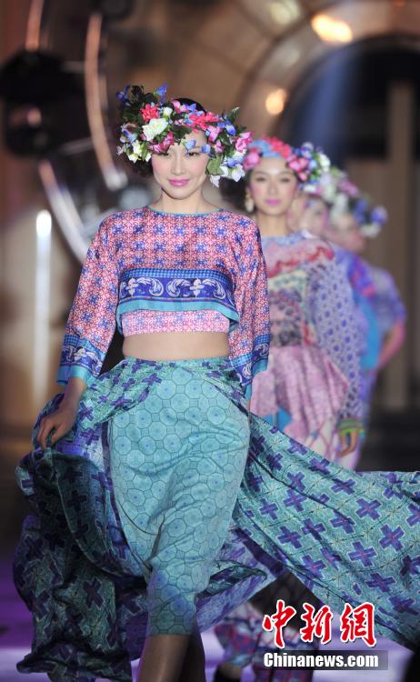 亚洲时尚界奥斯卡颁奖盛典 靓模T台展获奖作