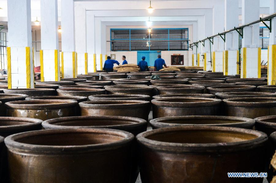 CHINA-ZHEJIANG-SHAOXING-RICE WINE-BREWING (CN) 