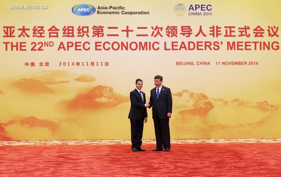 (APEC 2014) CHINA-BEIJING-APEC-ECONOMIC LEADERS' MEETING (CN)