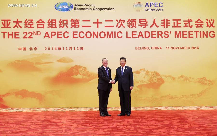 (APEC 2014) CHINA-BEIJING-APEC-ECONOMIC LEADERS' MEETING (CN)