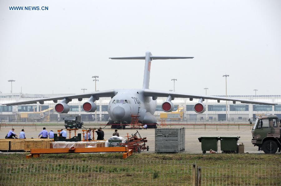 CHINA-ZHUHAI-AIRSHOW-Y-20(CN) 