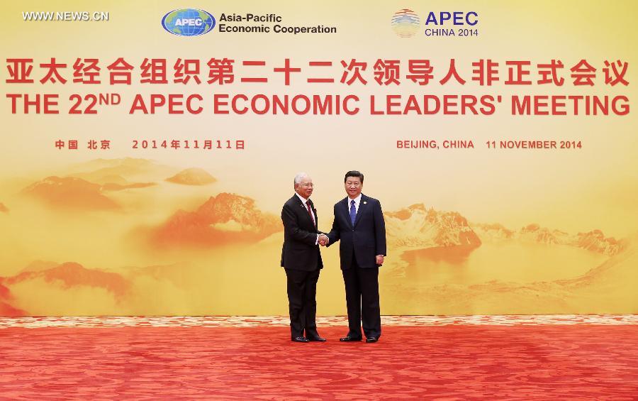 (APEC 2014) CHINA-BEIJING-APEC-ECONOMIC LEADERS' MEETING (CN)