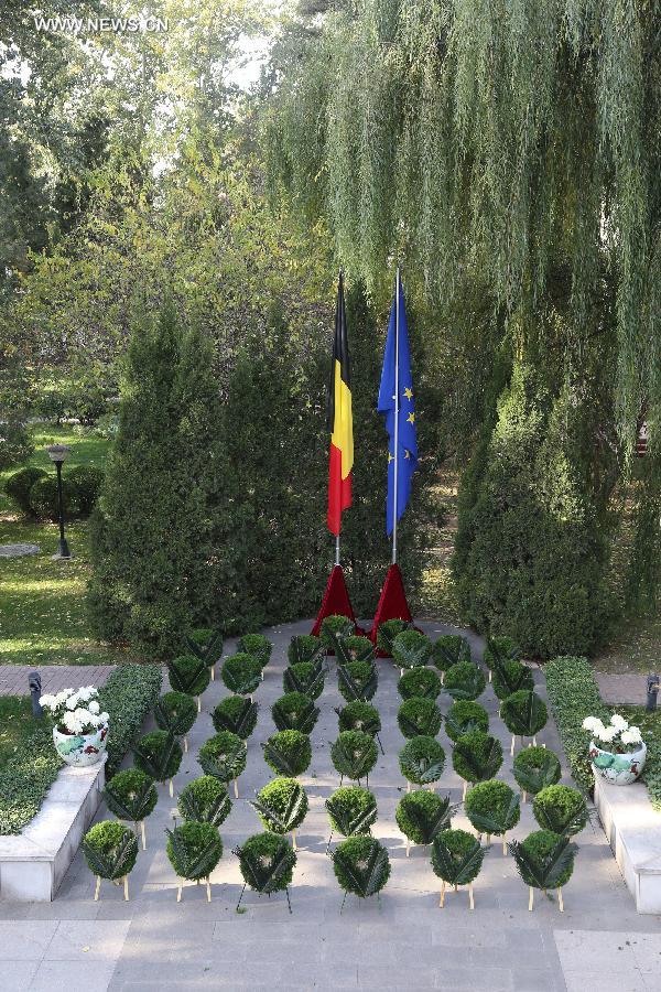 **CHINA-BEIJING-BELGIAN EMBASSY-WWI-CEREMONY (CN)