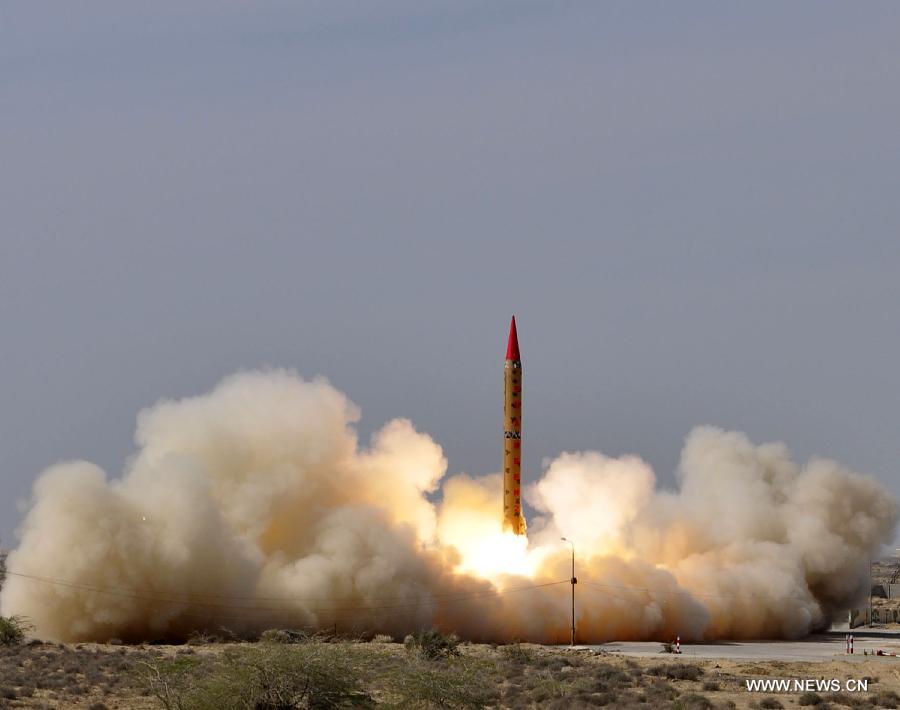 PAKISTAN-MISSILE-TEST