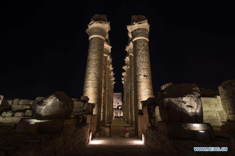 EGYPT-LUXOR-TEMPLE-TOURISM