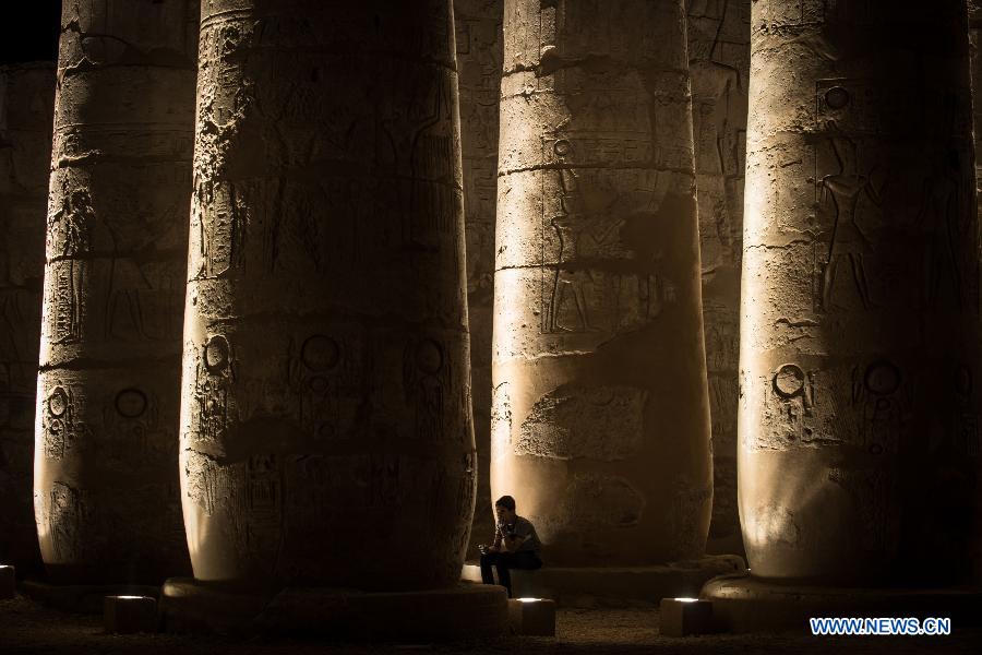 EGYPT-LUXOR-TEMPLE-TOURISM