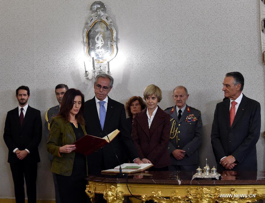 PORTUGAL-LISBON-MINISTER-SWEARING IN