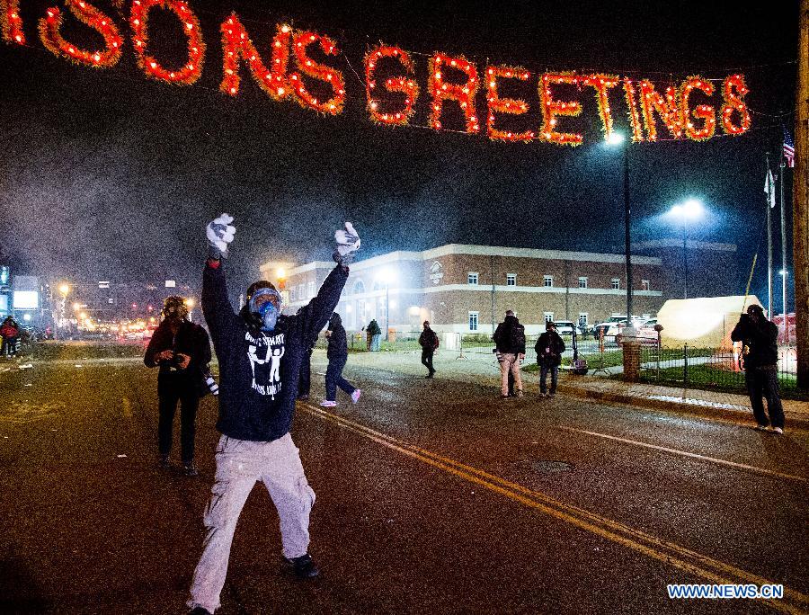 U.S.-FERGUSON-DEMONSTRATION-VIOLENCE