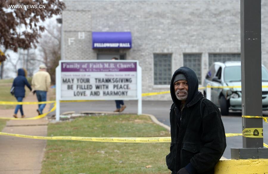 US-FERGUSON-THANKSGIVING EVE