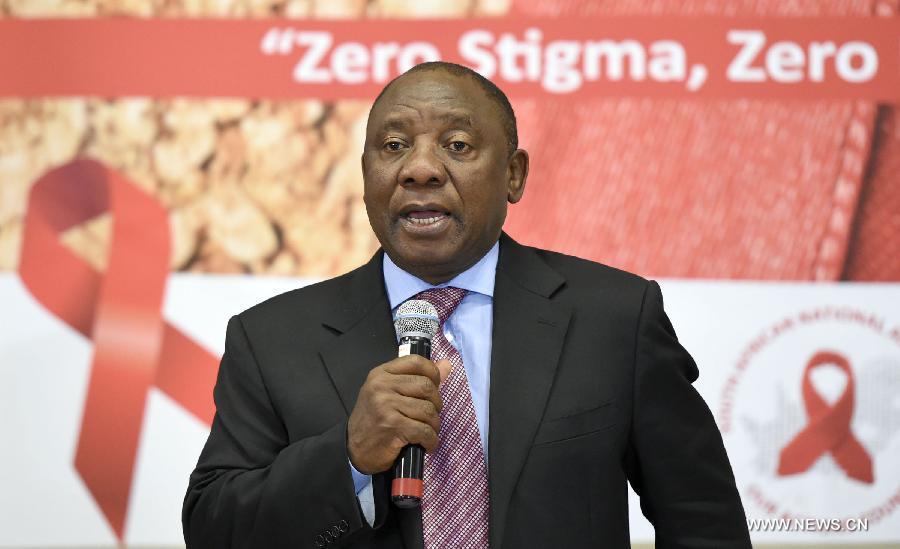 Addressing the nation at the main commemoration event that was held in Welkom of Free State Province Monday, South Africa's Deputy President Cyril Ramaphosa noted that his country has scored a lot of successes in the fight against HIV/AIDS.