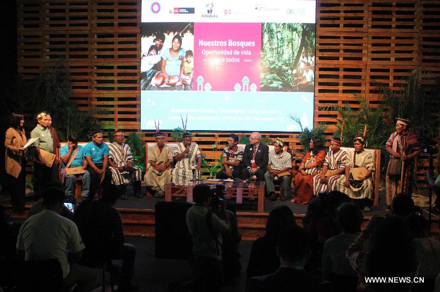 The exposition 'Voice for the Climate', is a space that Peru offers to national and international visitors to sensitize the audience on the importance of climate change.