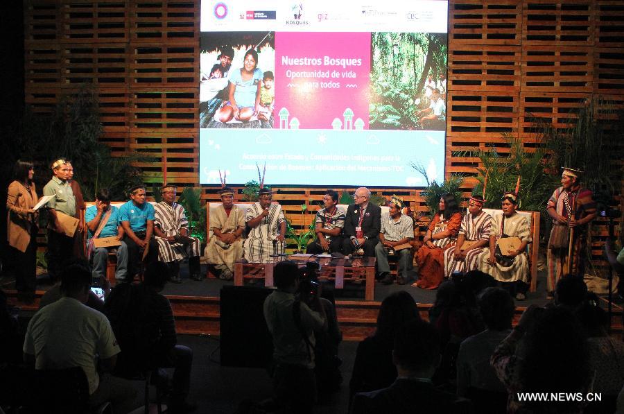 The exposition 'Voice for the Climate', is a space that Peru offers to national and international visitors to sensitize the audience on the importance of climate change.