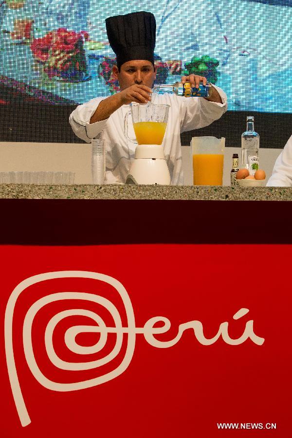 PERU-LIMA-COP 20-CLIMATE CHANGE-PISCO SOUR