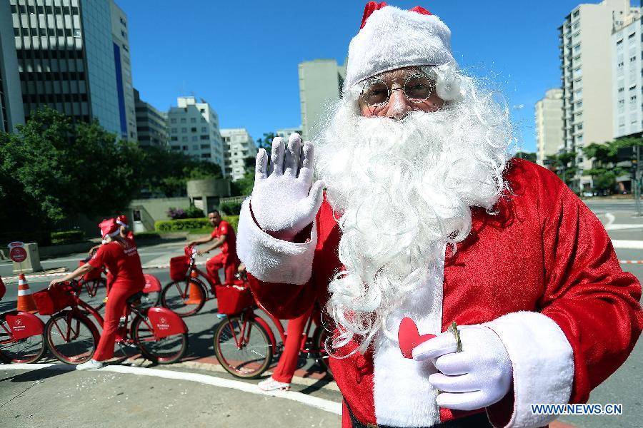 BRAZIL-SAO PAULO-SOCIETY-CHRISTMAS