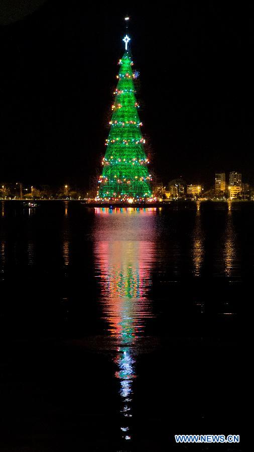 BRAZIL-RIO DE JANEIRO-CHRISTMAS TREE