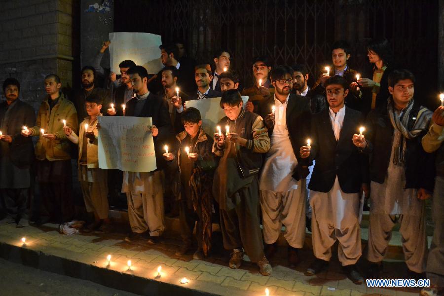 PAKISTAN-QUETTA-SCHOOL-ATTACK-VIGIL-CEREMONY